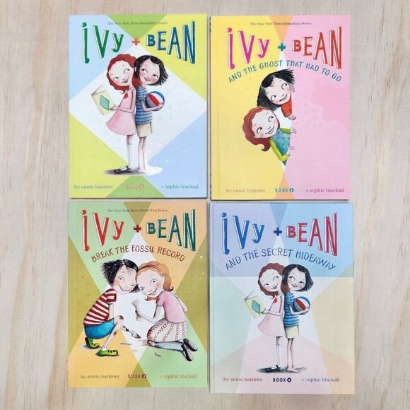 Ivy + Bean Girls Youth Chapter Books by Annie Barrows + Sophie Blackall - Picture 1 of 13